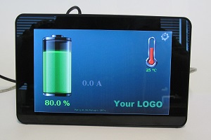 Touch-screen display