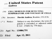 Patent cover